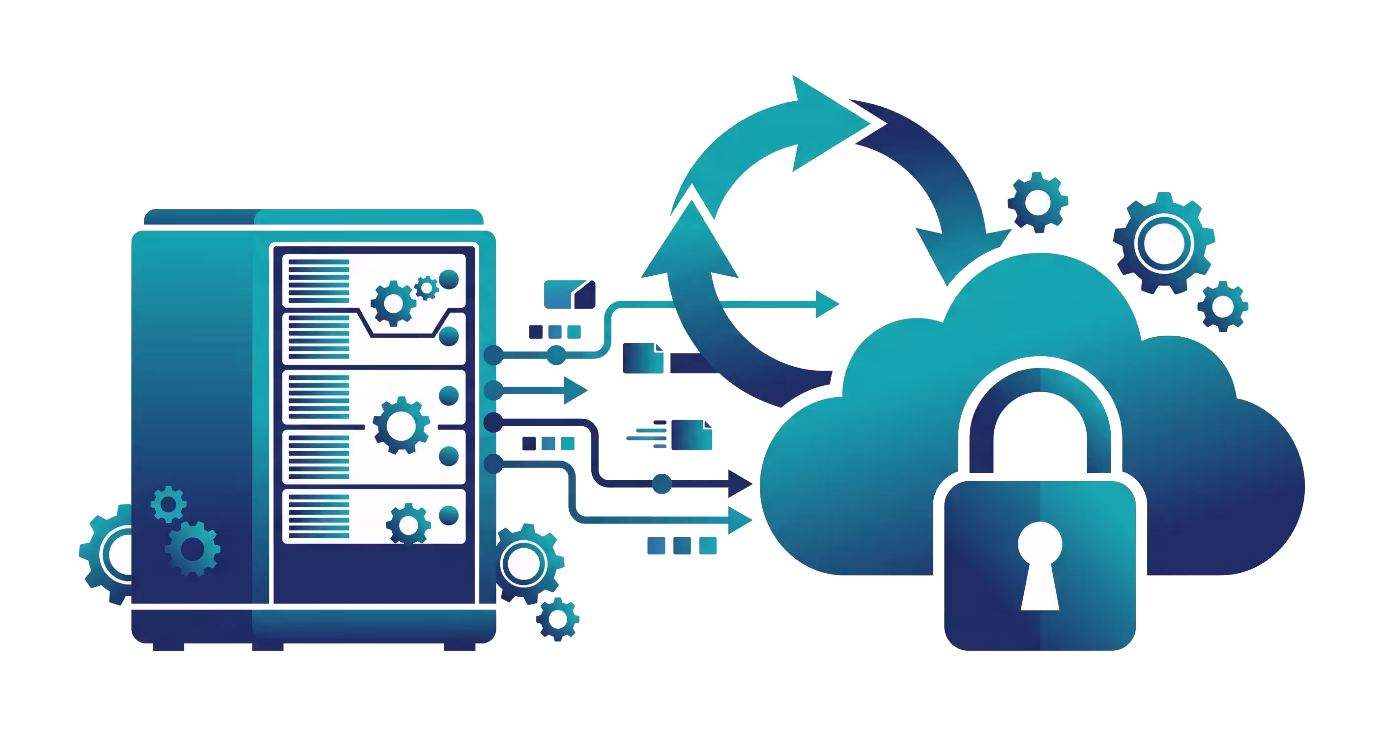Cloud & DevOps illustration